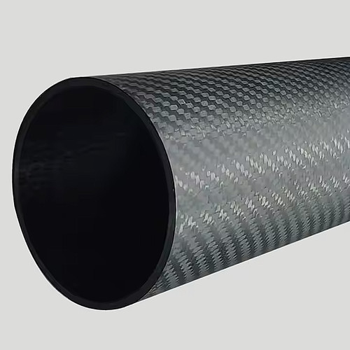 Carbon fibre tube exhaust - carbon,
