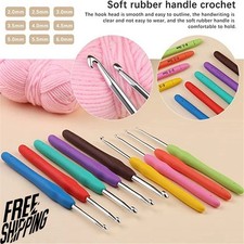 9Pcs Crochet Hooks Set Soft