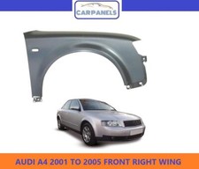 AUDI A4 B6 FRONT WING 2001-2005 RIGHT DRIVERS SIDE SALOON/ESTATE ONLY 8E0821106B