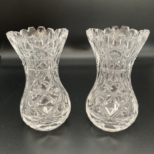 Vintage cut glass - cut, bud
