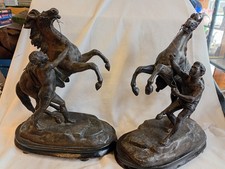 19th Century Pair Spelter