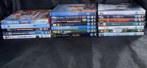 19x disney family dvd - &, bundle
