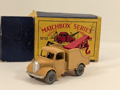 Matchbox bedford wreck - matchbox,