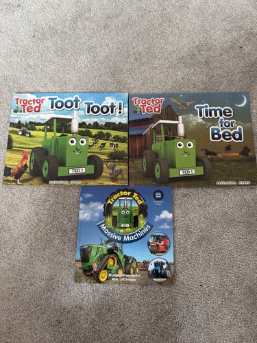 Tractor ted book bundle - ted, x3