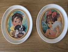 Madryn Miniature Oval Wall Art