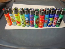 12 X CLIPPER LIGHTERS - FULL