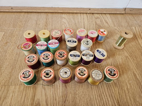 Vintage cotton thread - 25,