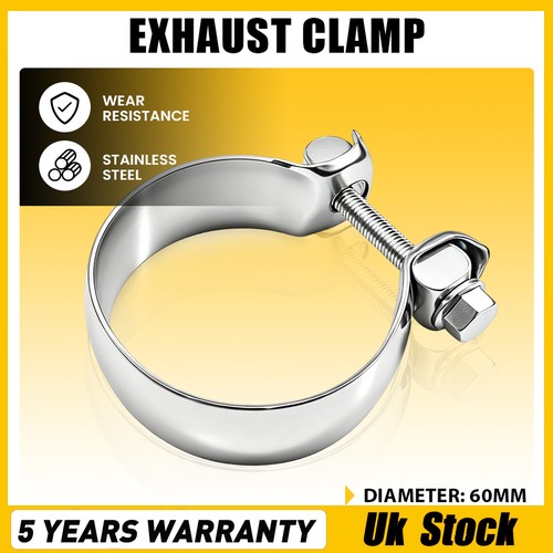 Exhaust clamp 60mm - exhaust,