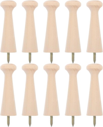 10pcs wooden shaker - 10pcs, hooks