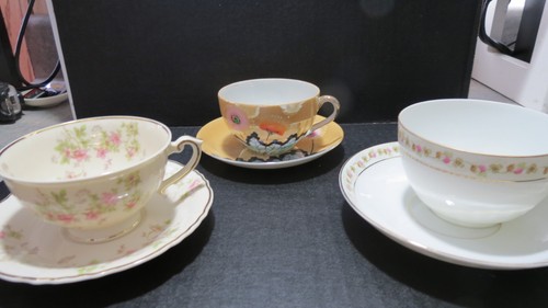 Vintage bone china sets - vintage,