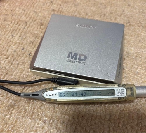 Sony walkman portable mini - md,