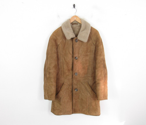 Real sheepskin brown - real, shearling