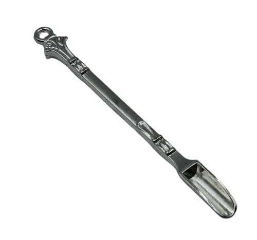 Silver snuff spoon micro - 1x,