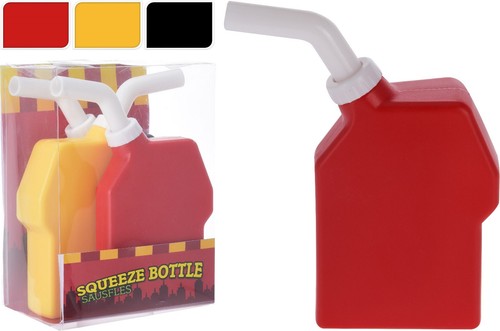 Set squeeze sauce bottles - 3,