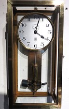 Unique ATO Wall Clock in Glass