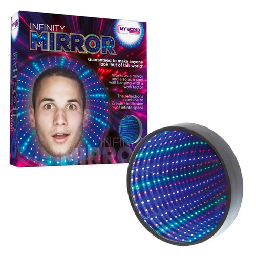 Light infinity mirror - light,