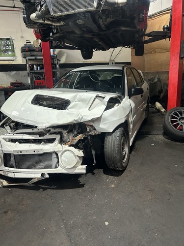 Mitsubishi evo breaking - mitsubishi, rs