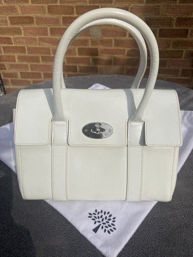 Mulberry small bayswater - bayswater, white