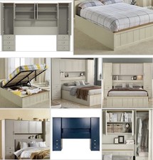 Lancaster Overbed Storage Unit Wardrobe Double Ottoman Bed