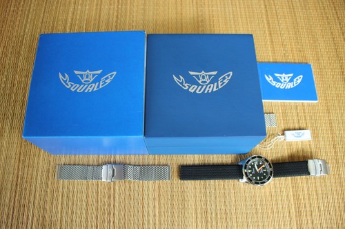 Squale 1521 50atm black date - squale,
