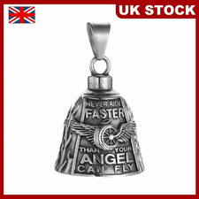 Guardian Bell Pendant Angel Wings Motorcycle Luck Bell Luck Gremlin Ride