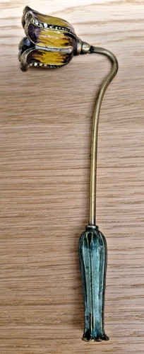 Vintage art nouveau brass - nouveau,