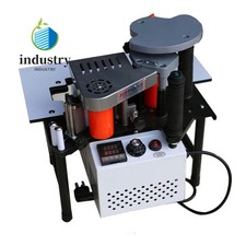 Double Side Gluing Portable Edge Bander Woodworking Manual Edge Banding Machine
