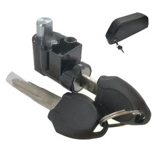Replacement Reention DP5-9 Polly Electric Bike ebike Battery Case Lock & 2 Keys