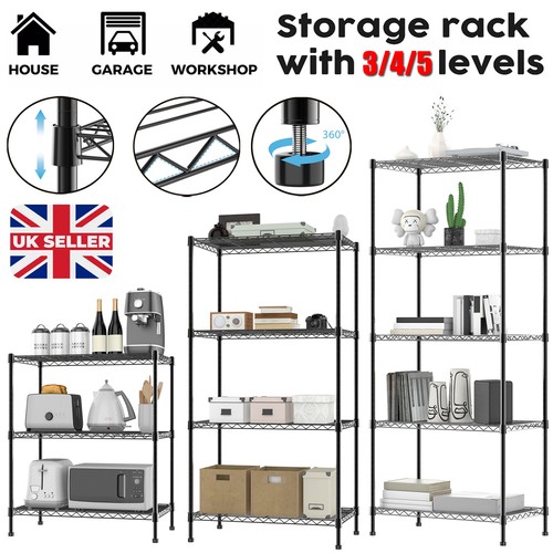 Tier metal storage rack - 5,