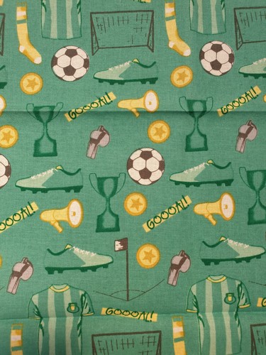 Football fabric fat quarter - football,