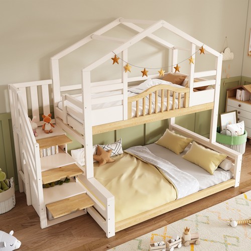 Bunk bed kids triple sleeper - kids,