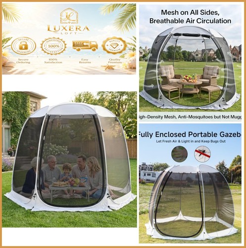 Pop screen house 10x10 6 - screen,