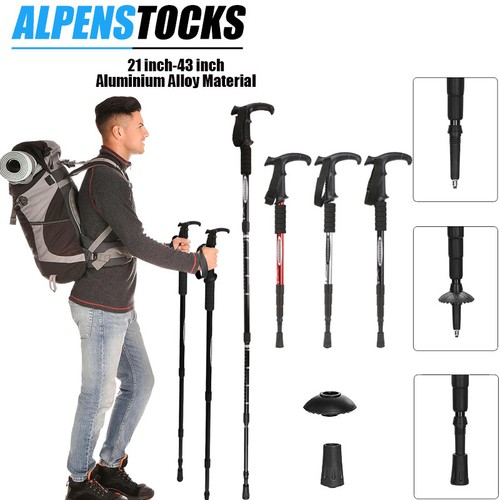 Pair trekking poles - 2,