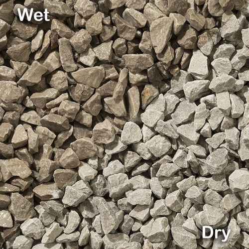 White limestone driveway - limestone,