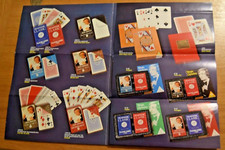 RARE Piatnik Magic Cards Magic 50 100 Playing Cards BROCHURE Magic Memorabilia 