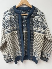 Dale of Norway Women's Wool Cardigan Size 42 Preloved Good