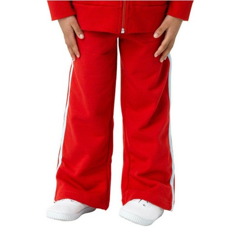 Rainbow red joggers trousers - red,