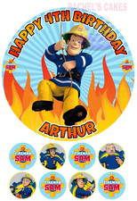 FIREMAN SAM PERSONALISED
