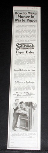 1918 old magazine print - magazine, ad