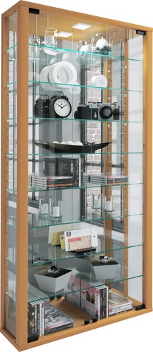 Wall display cabinet glass - wall,