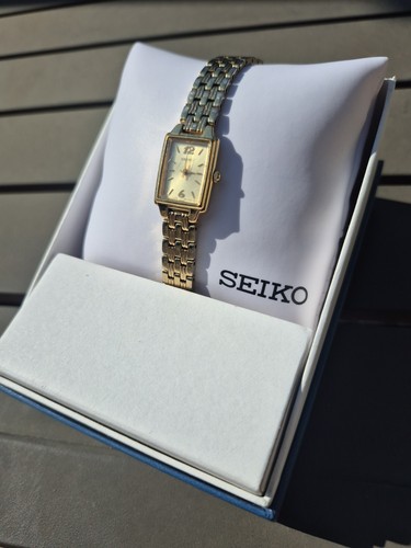 Seiko champagne women watch - women's,