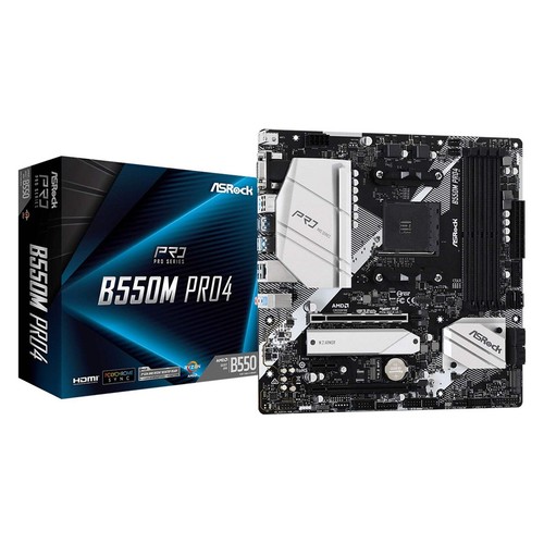 Asrock b550m pro4 amd am4 - pro4,