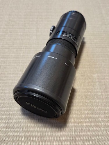 Sigma tele 400mm 6 - 400mm, lens