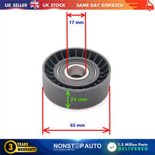 Fan Belt Tensioner Pulley V Ribbed Belt Idler For FIAT Idea Punto Qubo Siena 