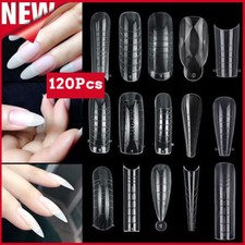 120Pcs Poly Dual Forms Nail