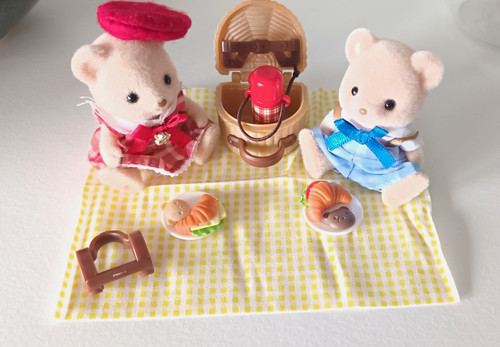 Sylvanian families bear - families,
