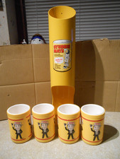 XXXX - Vintage Beer Lager Cooler Stubbie  mate  Retro Drinks Beakers  Rare