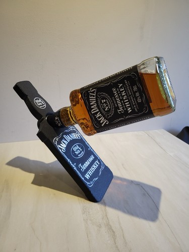 Jack daniels bottle - daniels, stand