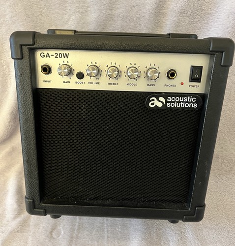 Acoustic solutions 20w - solutions, ga-20w