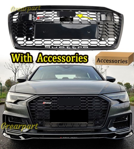 Glossy black grille - glossy,